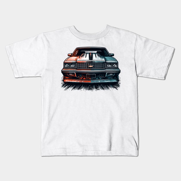 Chevy Caprice Kids T-Shirt by Vehicles-Art